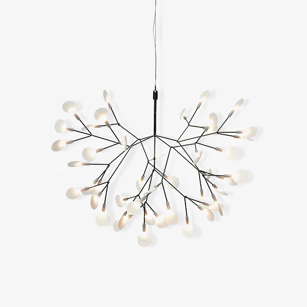 Czarny żyrandol Firefly LED