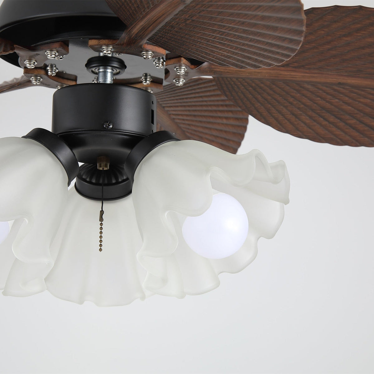 Qers lampa wisząca z wentylatorem