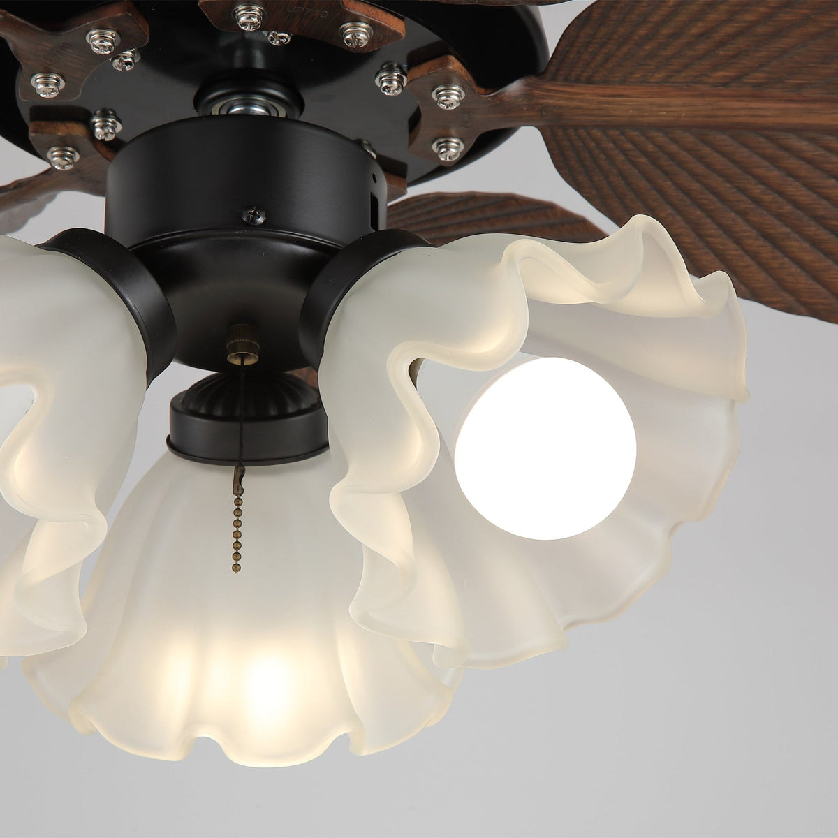 Qers lampa wisząca z wentylatorem