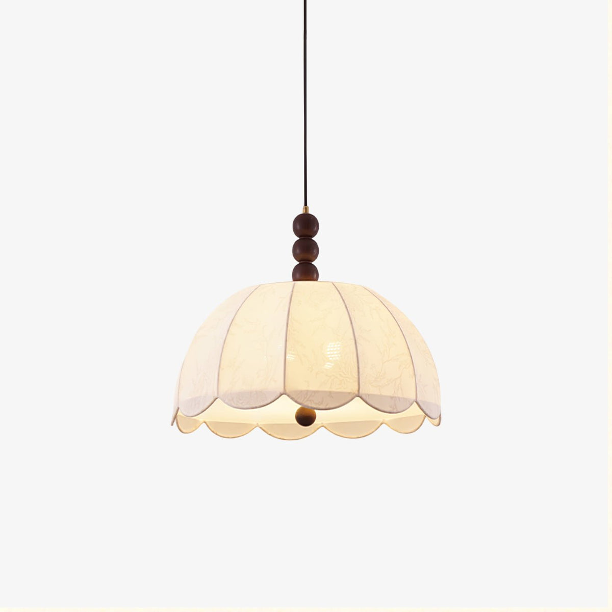 Nyd lampa wisząca z płótna