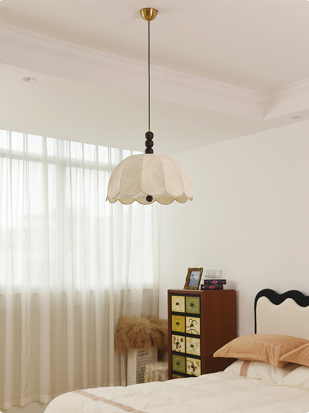Nyd lampa wisząca z płótna