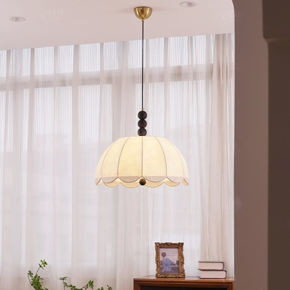 Nyd lampa wisząca z płótna
