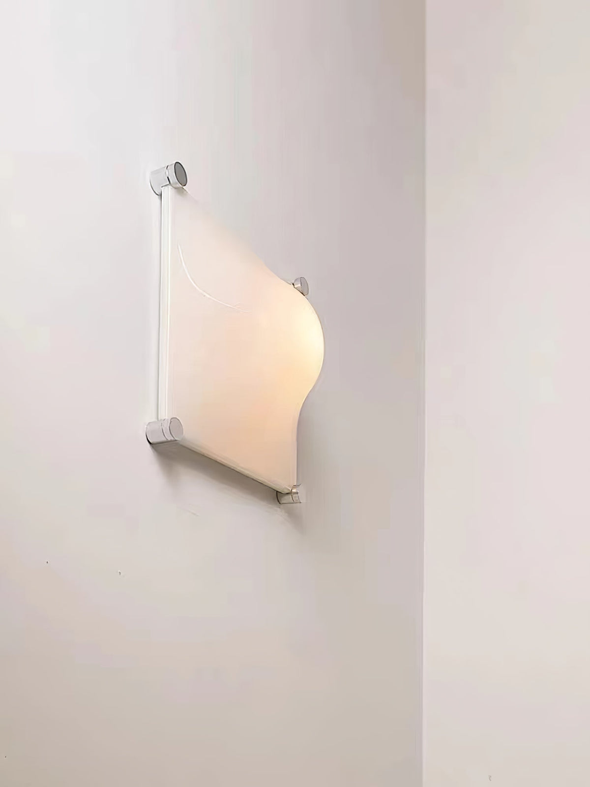 Cielum nowoczesna lampa sufitowa ze stali nierdzewnej i akrylu