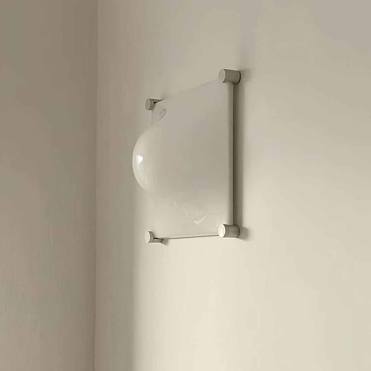 Cielum nowoczesna lampa sufitowa ze stali nierdzewnej i akrylu