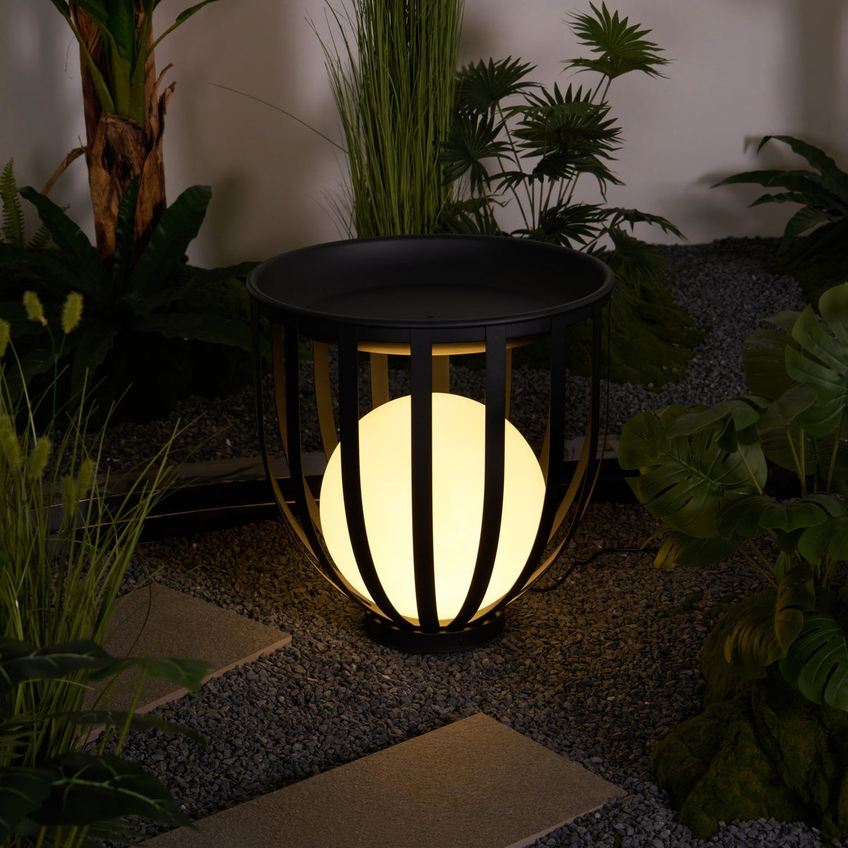Tera zewnętrzna lampa stojąca z akrylu