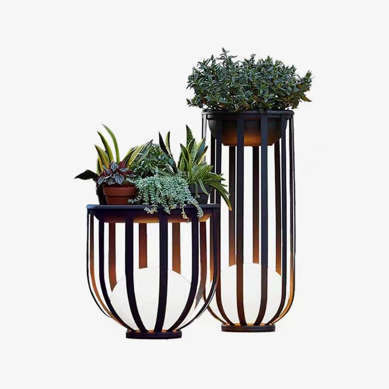 Tera zewnętrzna lampa stojąca z akrylu