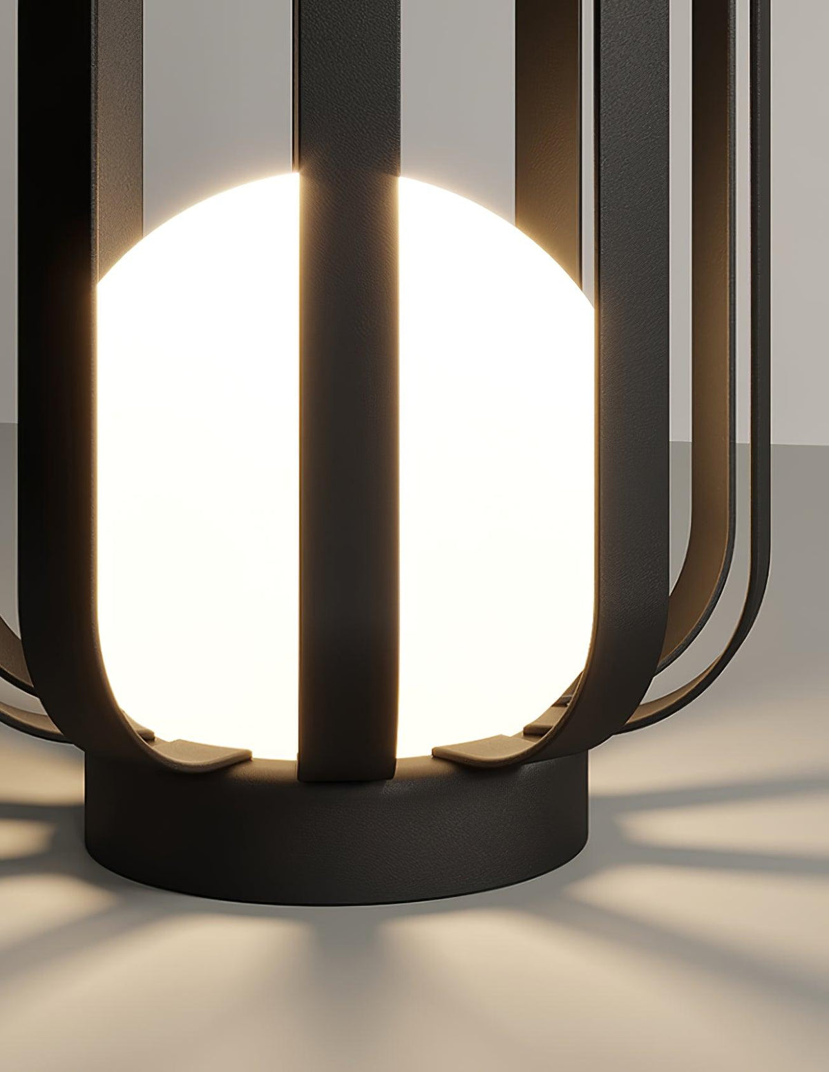 Tera zewnętrzna lampa stojąca z akrylu