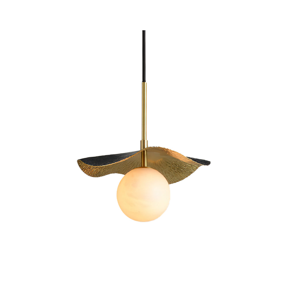 Orviano wisząca lampa z alabastrem