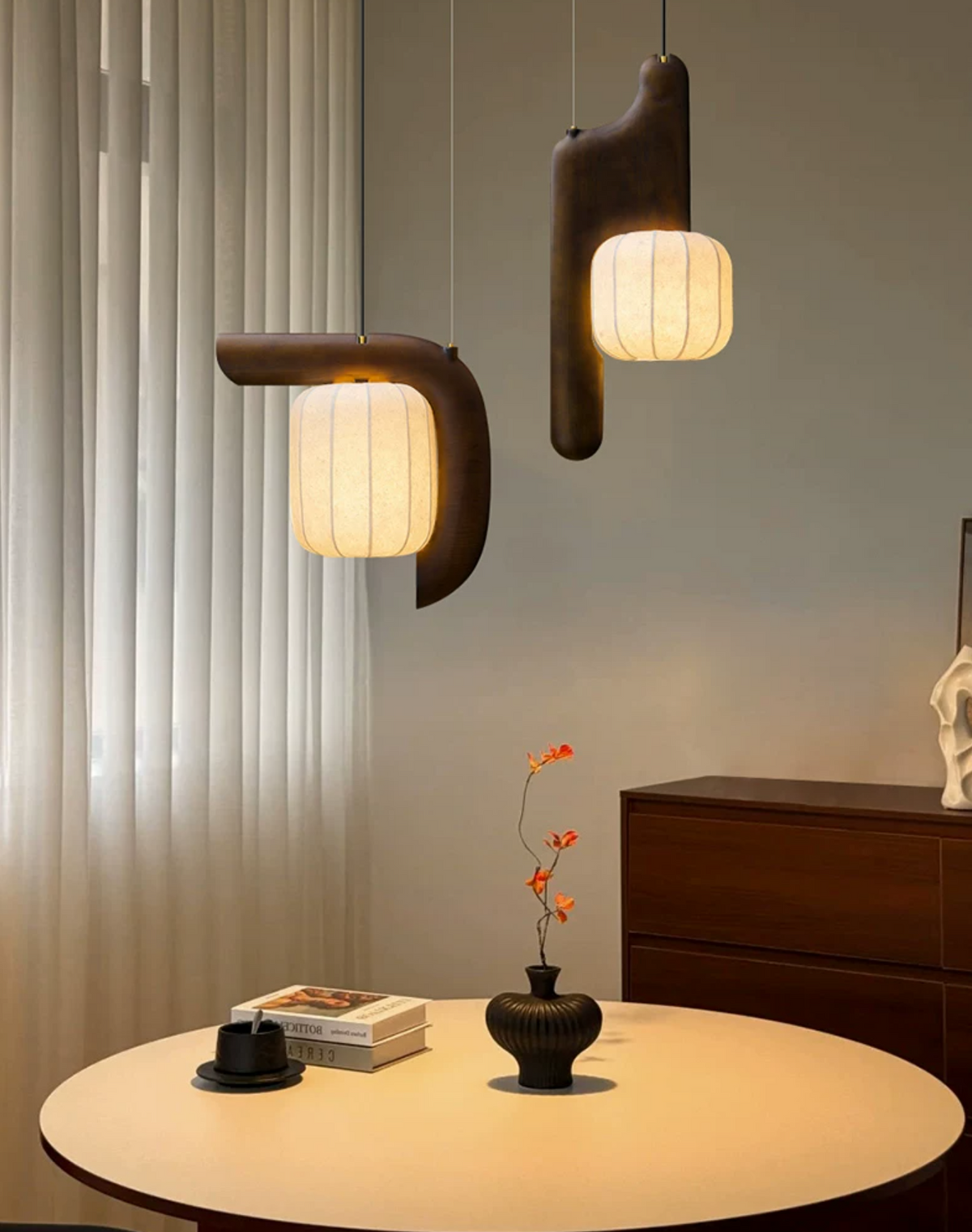 Ulverstone Lampa wisząca z papieru falistego