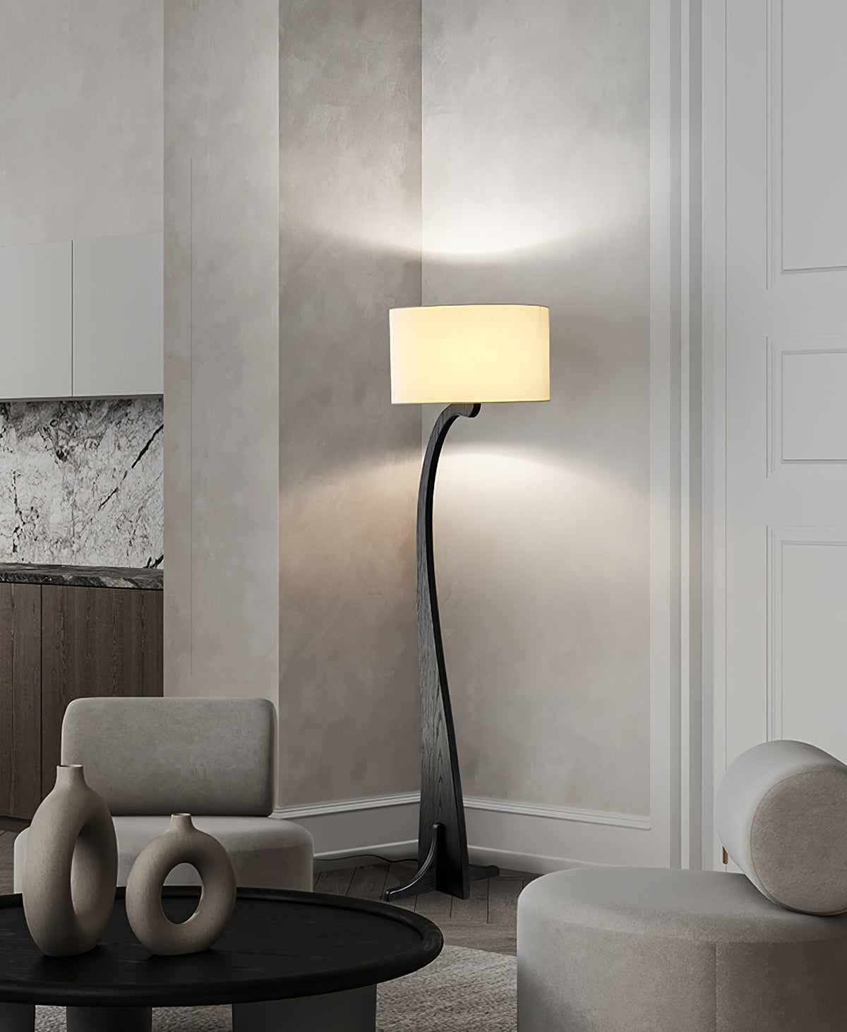 Viraineria nordycka lampa stojąca Arc