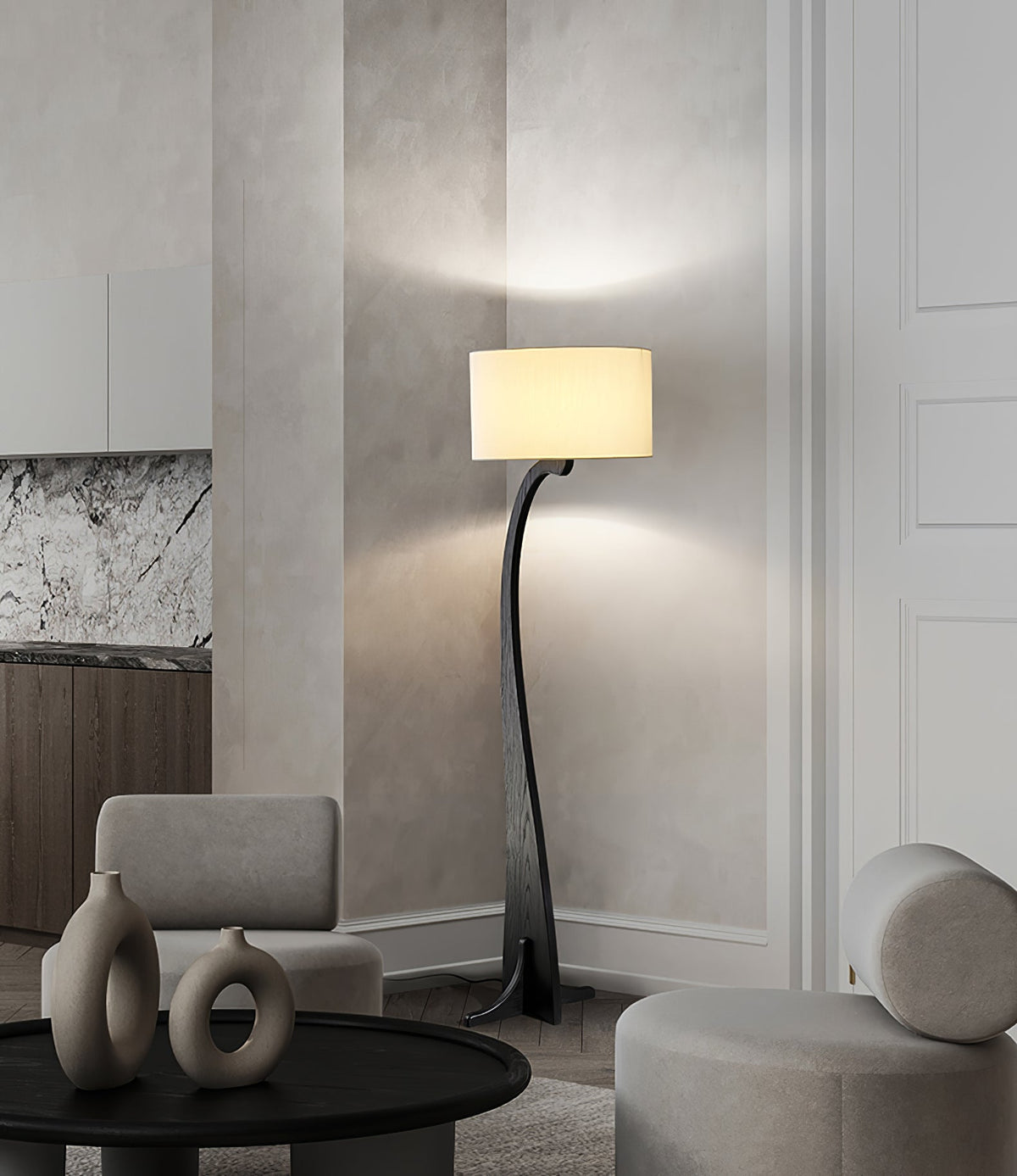 Viraineria nordycka lampa stojąca Arc