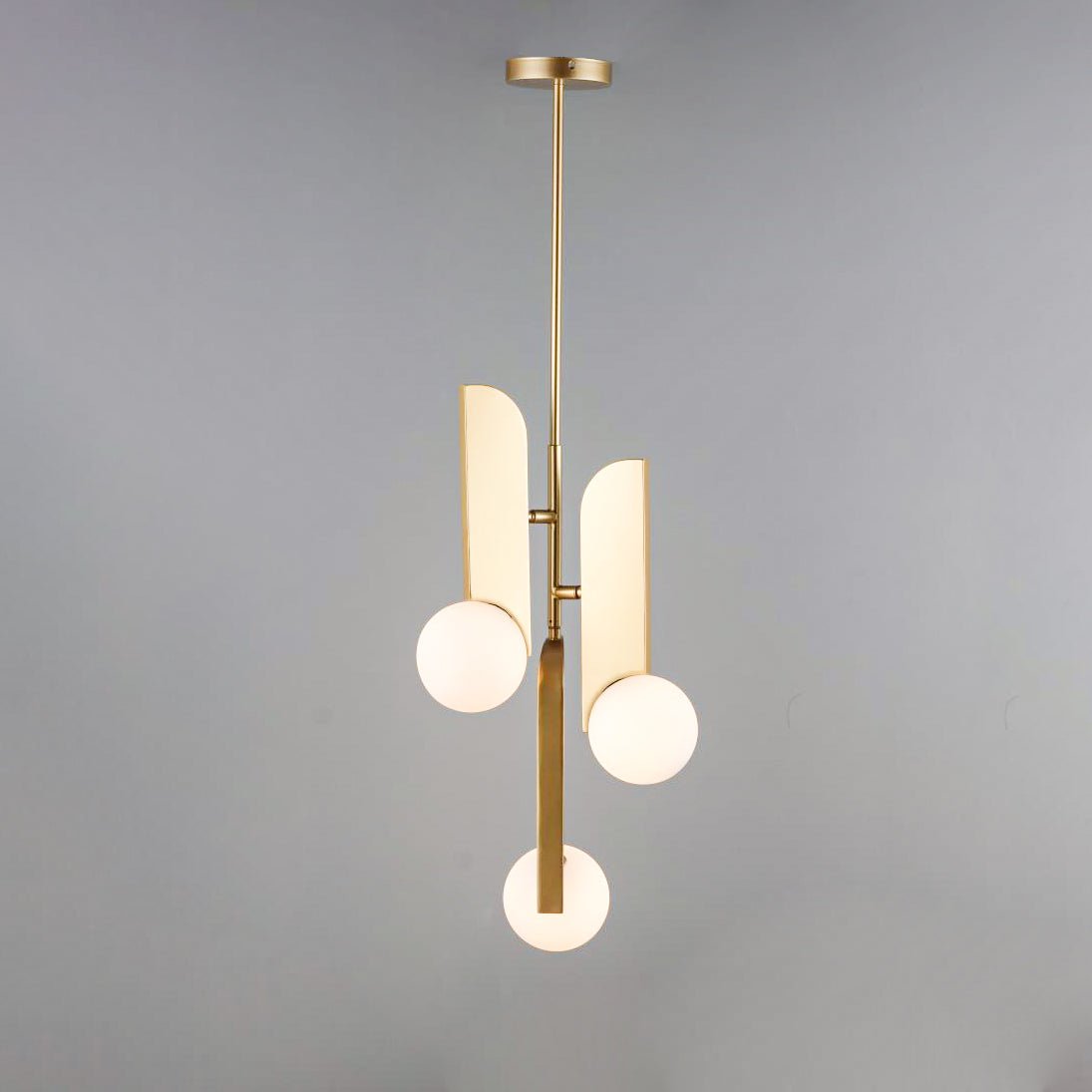 Eirelelia elegancka lampa wisząca ze szkła