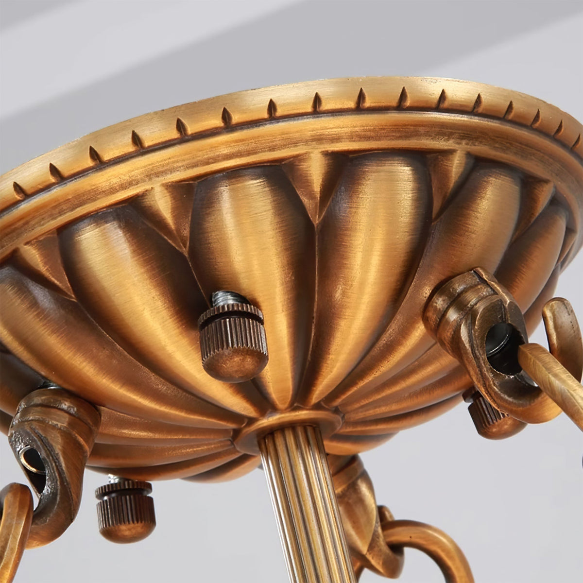 Nomen żyrandol wiszący w kształcie miski Alabaster Elegance