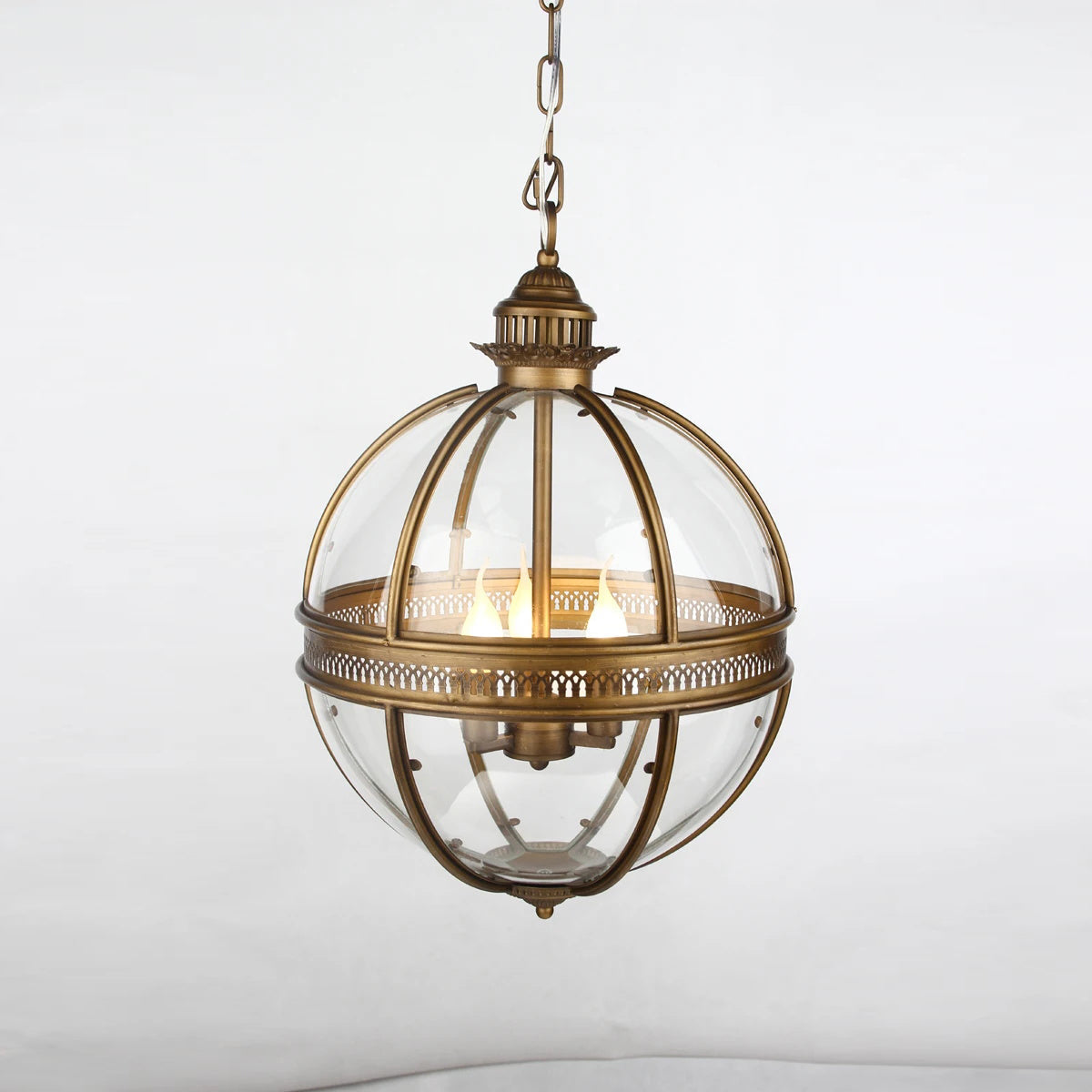 Svelte Vintage Industrial lampa wisząca ze szkła