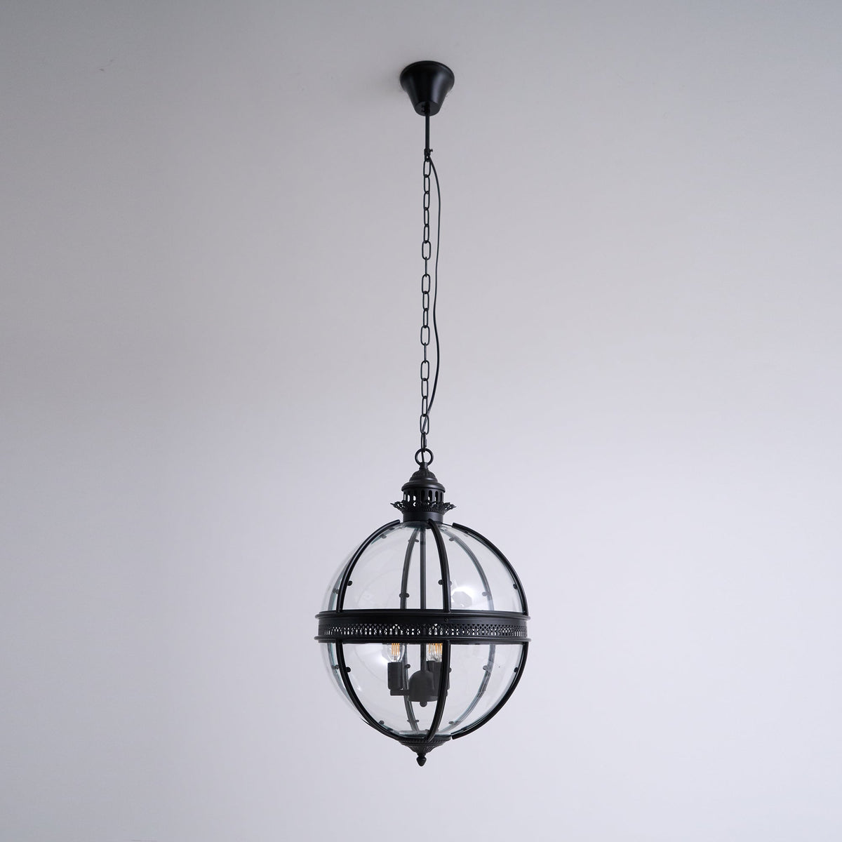 Svelte Vintage Industrial lampa wisząca ze szkła