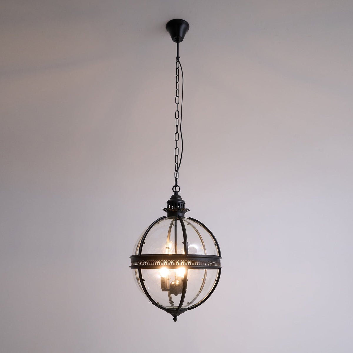 Svelte Vintage Industrial lampa wisząca ze szkła