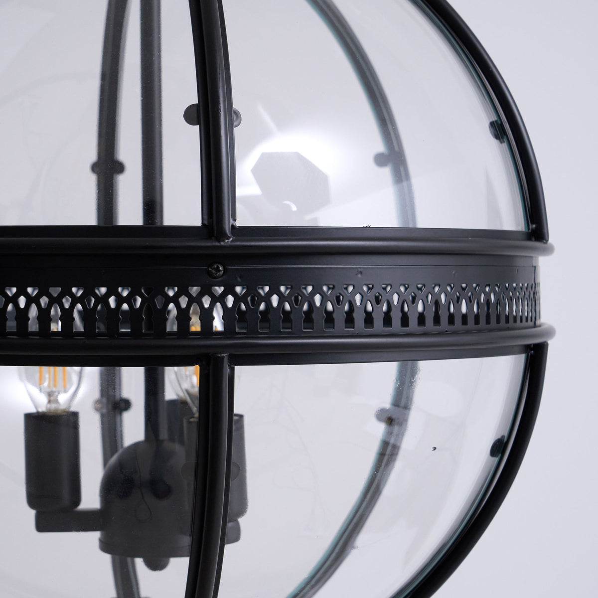 Svelte Vintage Industrial lampa wisząca ze szkła