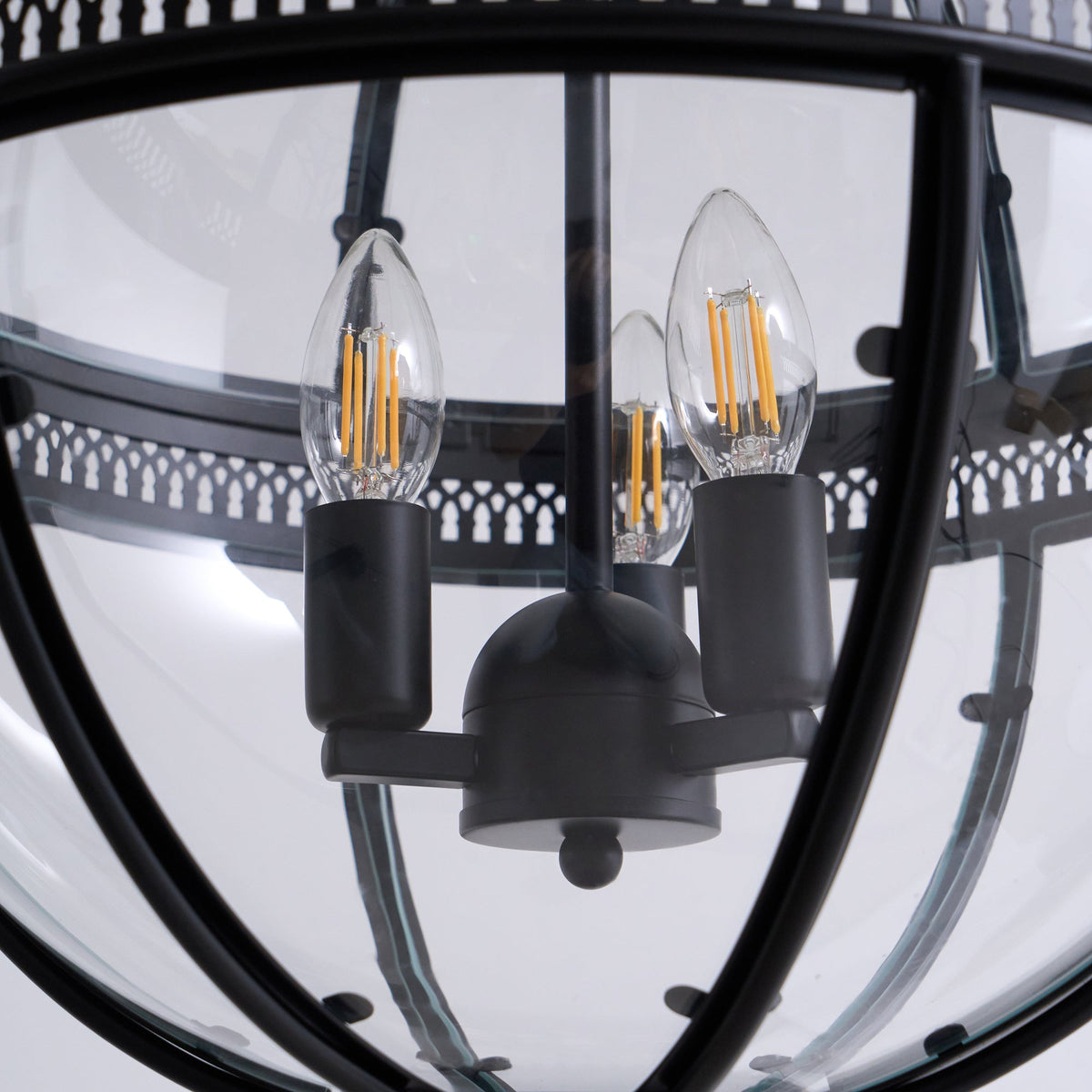 Svelte Vintage Industrial lampa wisząca ze szkła