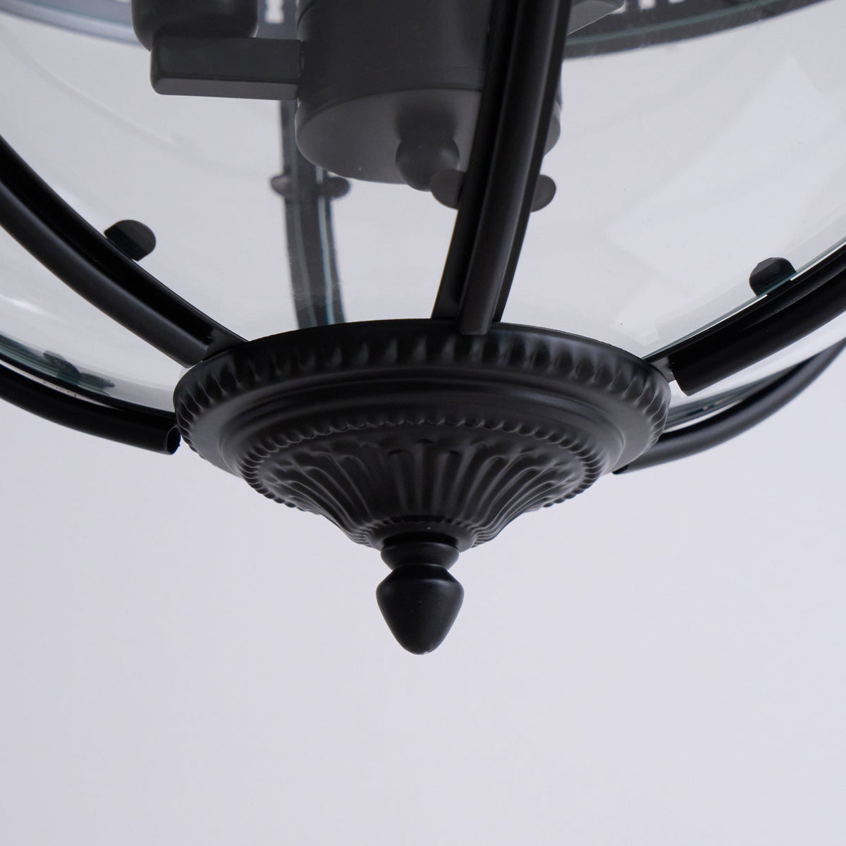 Svelte Vintage Industrial lampa wisząca ze szkła