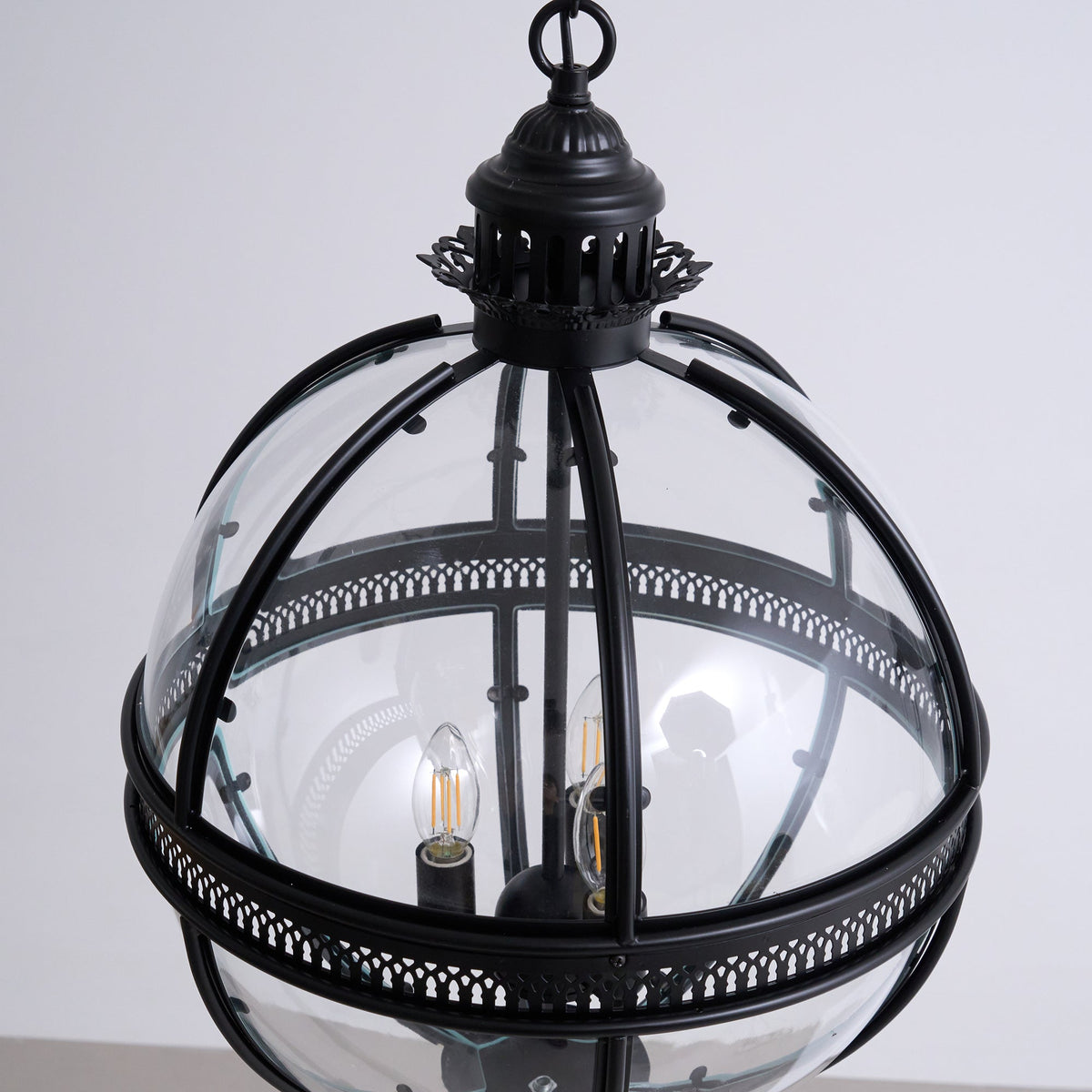 Svelte Vintage Industrial lampa wisząca ze szkła