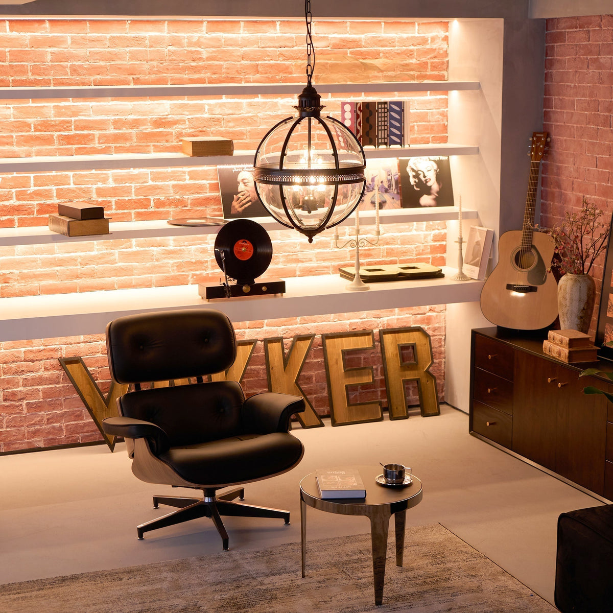 Svelte Vintage Industrial lampa wisząca ze szkła