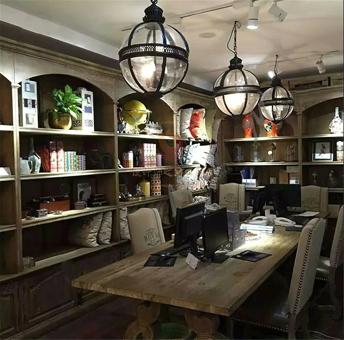 Svelte Vintage Industrial lampa wisząca ze szkła