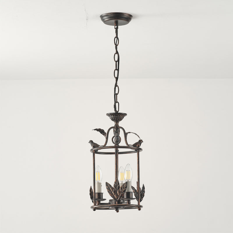 Lampa wisząca w kształcie latarni Sova w stylu barokowym
