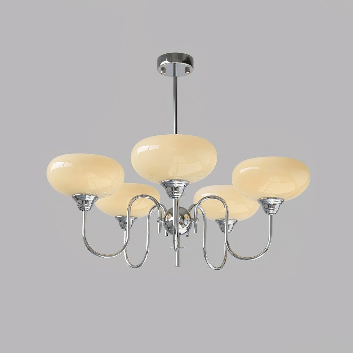 Arisha vintage żyrandol metal ze szkła do salonu