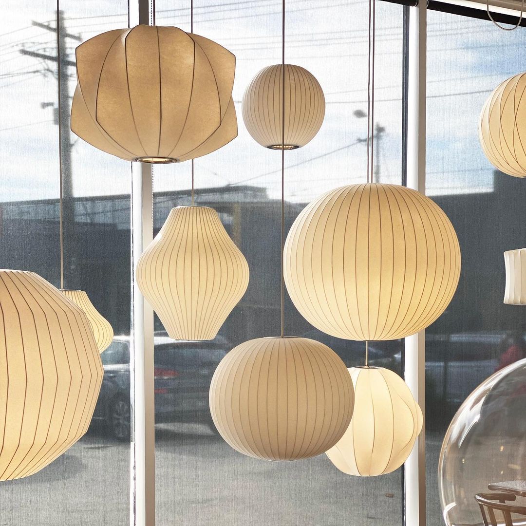 Etrio lampa wisząca Bubble z pajęcznika jedwabnego