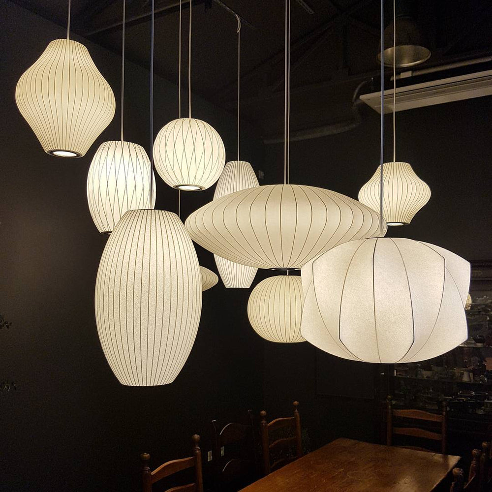 Etrio lampa wisząca Bubble z pajęcznika jedwabnego