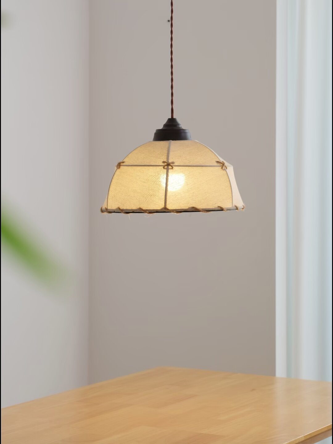Graftford Lampa wisząca z tkaniny