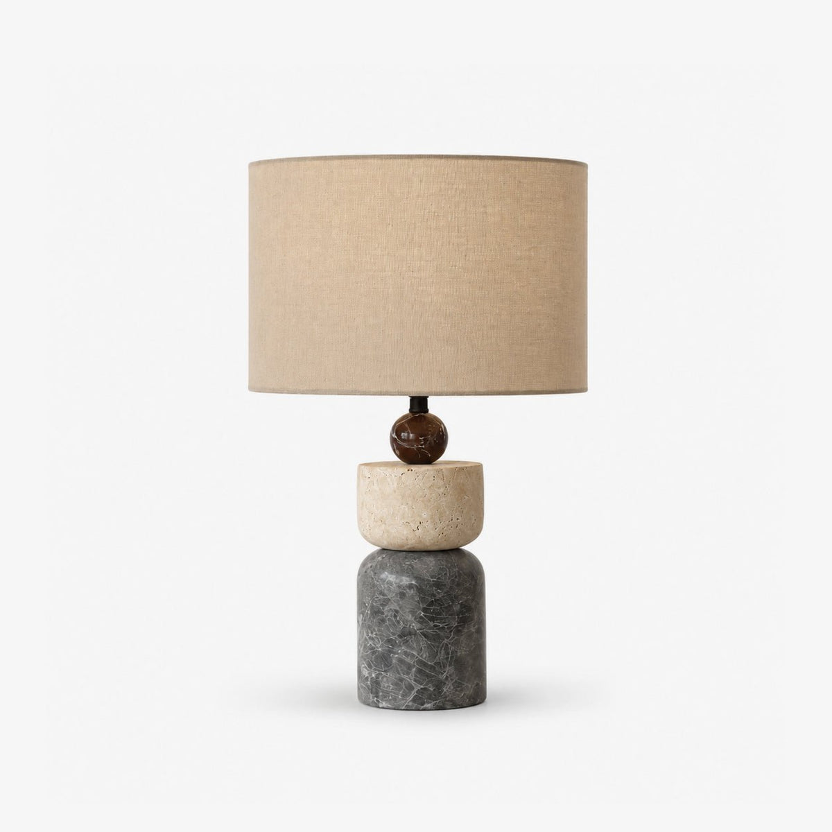 Lampa stołowa Orelisise ze szkła