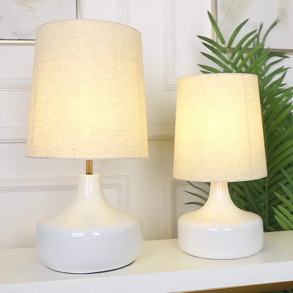 Olenvaris lampa stołowa ceramiczna