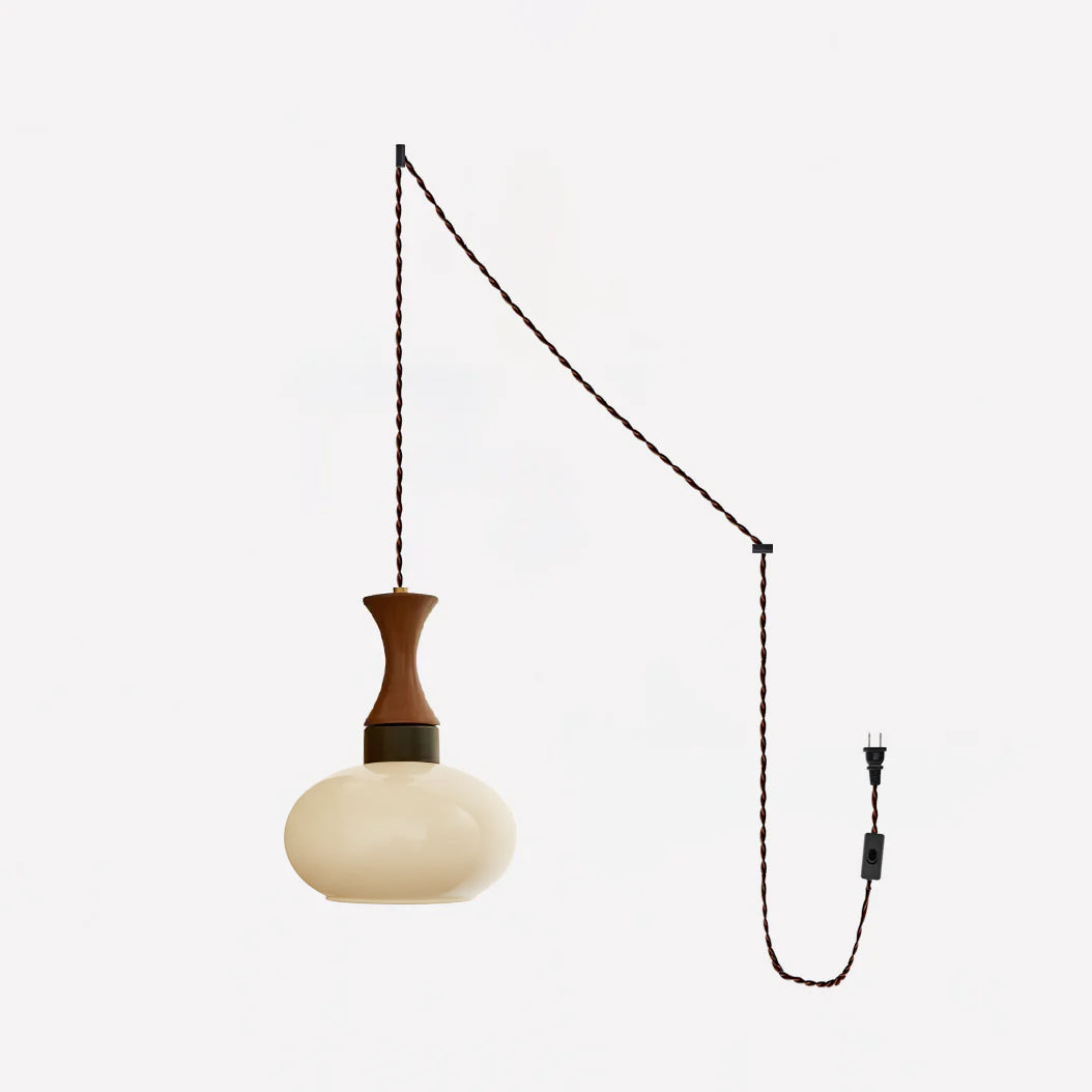 Chara lampa wisząca z wtyczką