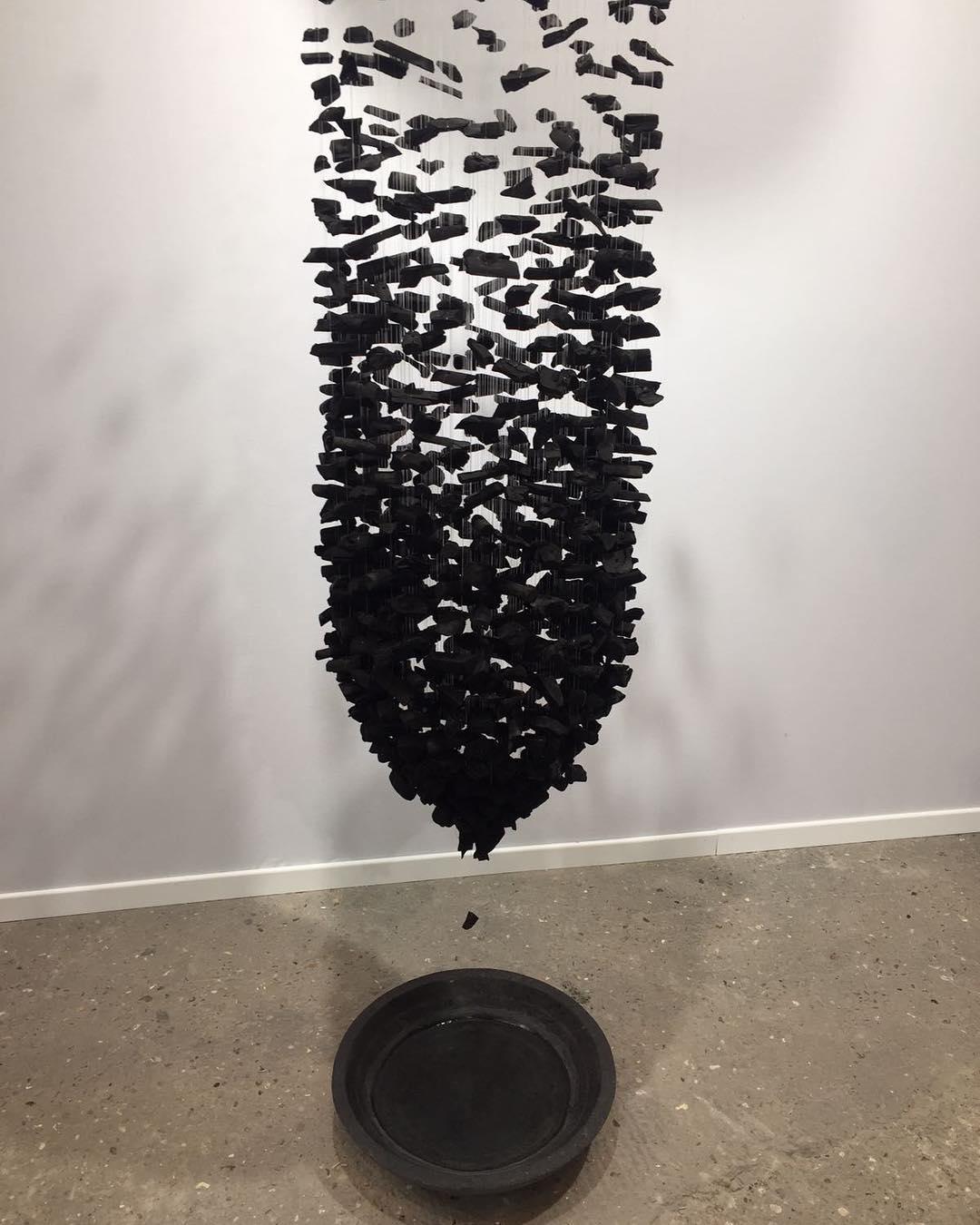 Marinelle Charcoal Stone Sculptural żyrandol liter M do R