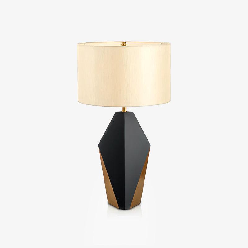 Prism nowoczesna lampa stołowa ze szkła