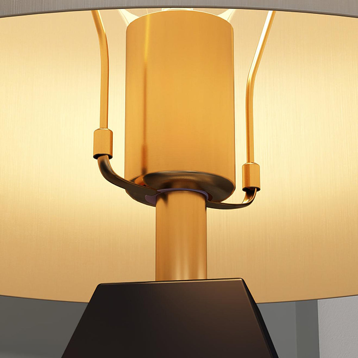 Prism nowoczesna lampa stołowa ze szkła