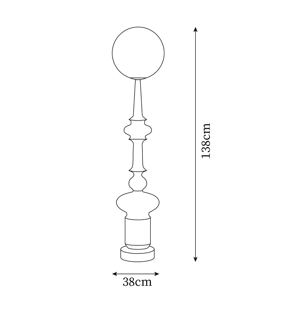 Lampa stojąca Chess