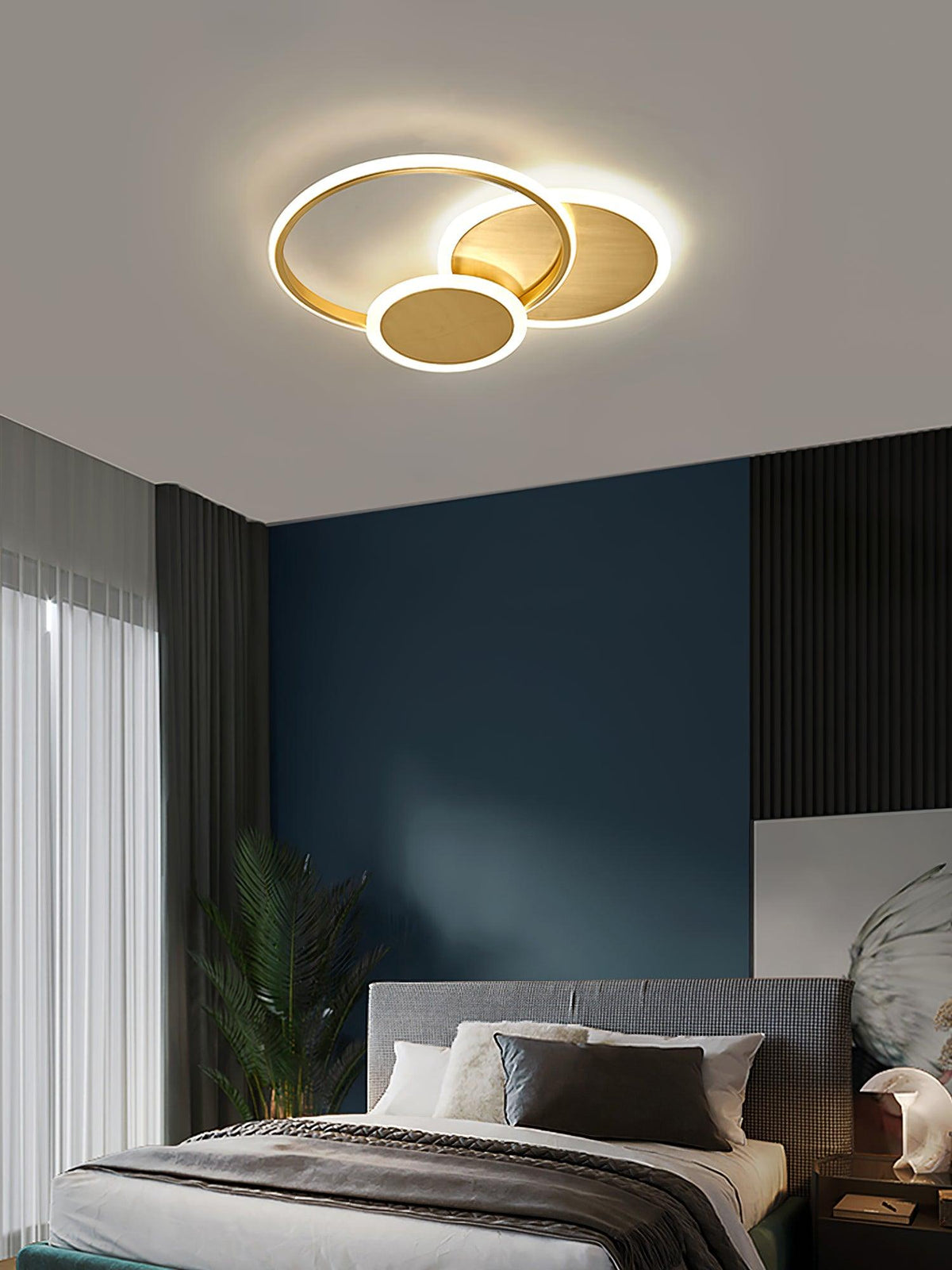Insk Art Circles LED lampa sufitowa