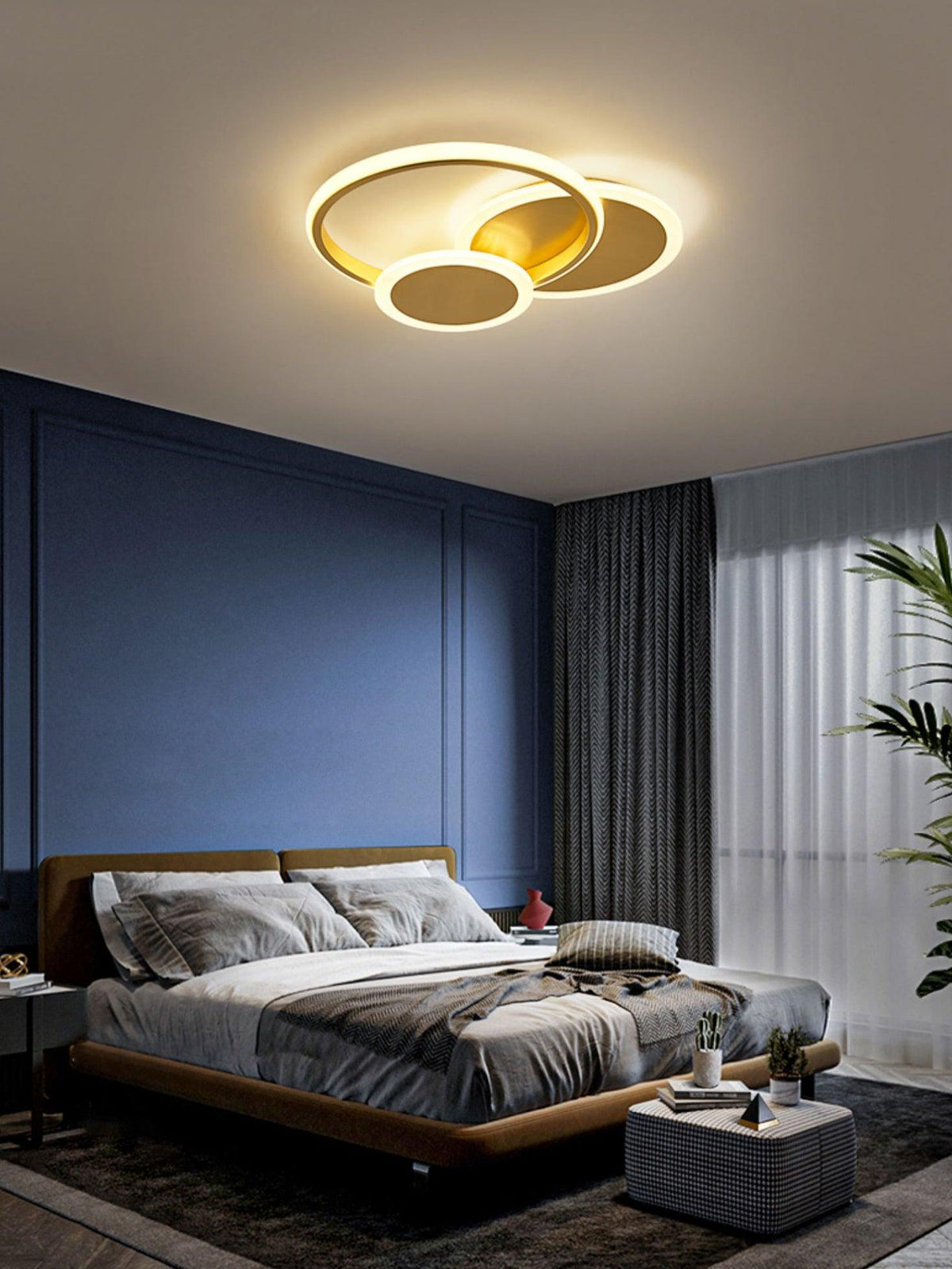 Insk Art Circles LED lampa sufitowa