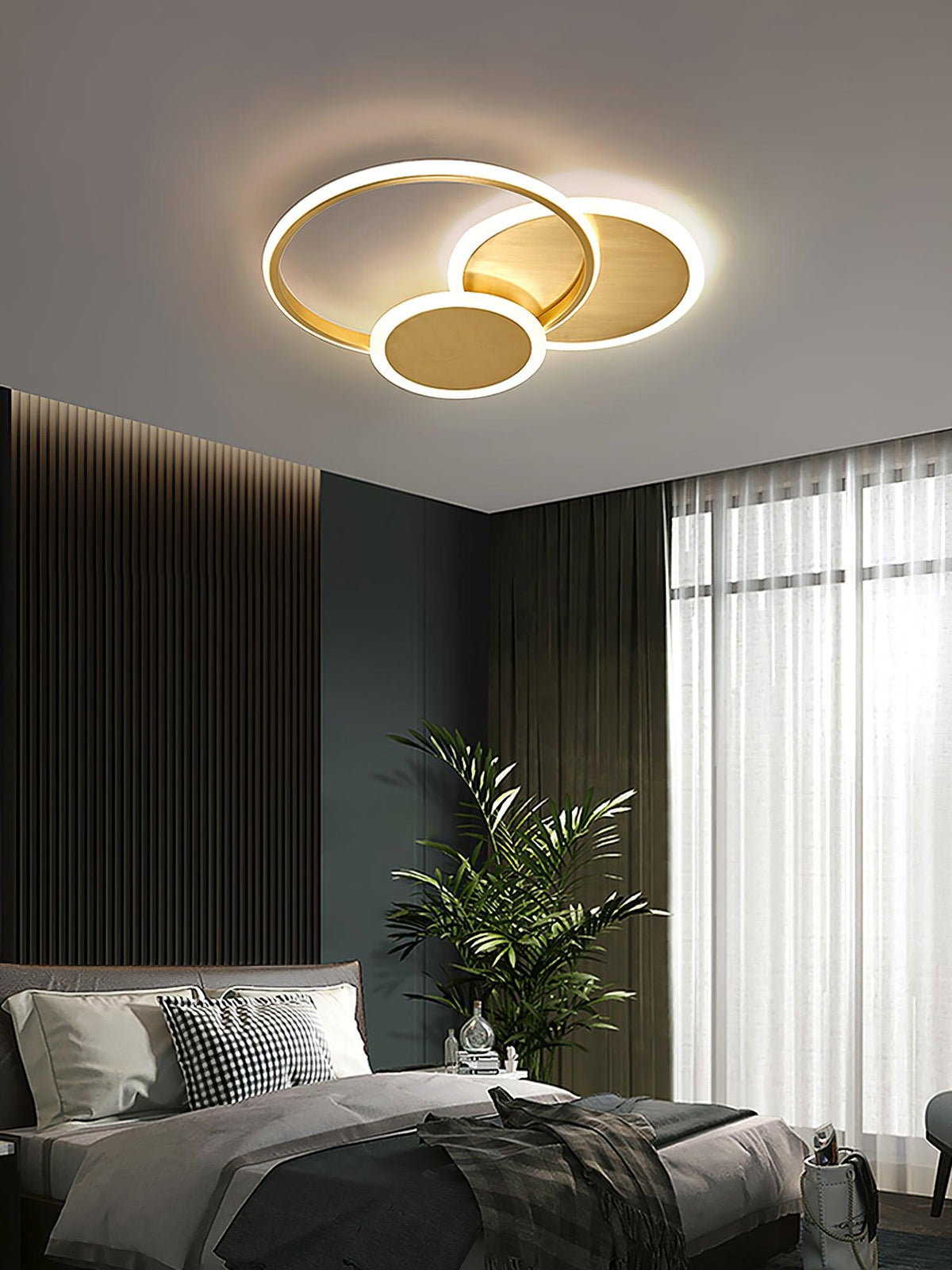 Insk Art Circles LED lampa sufitowa