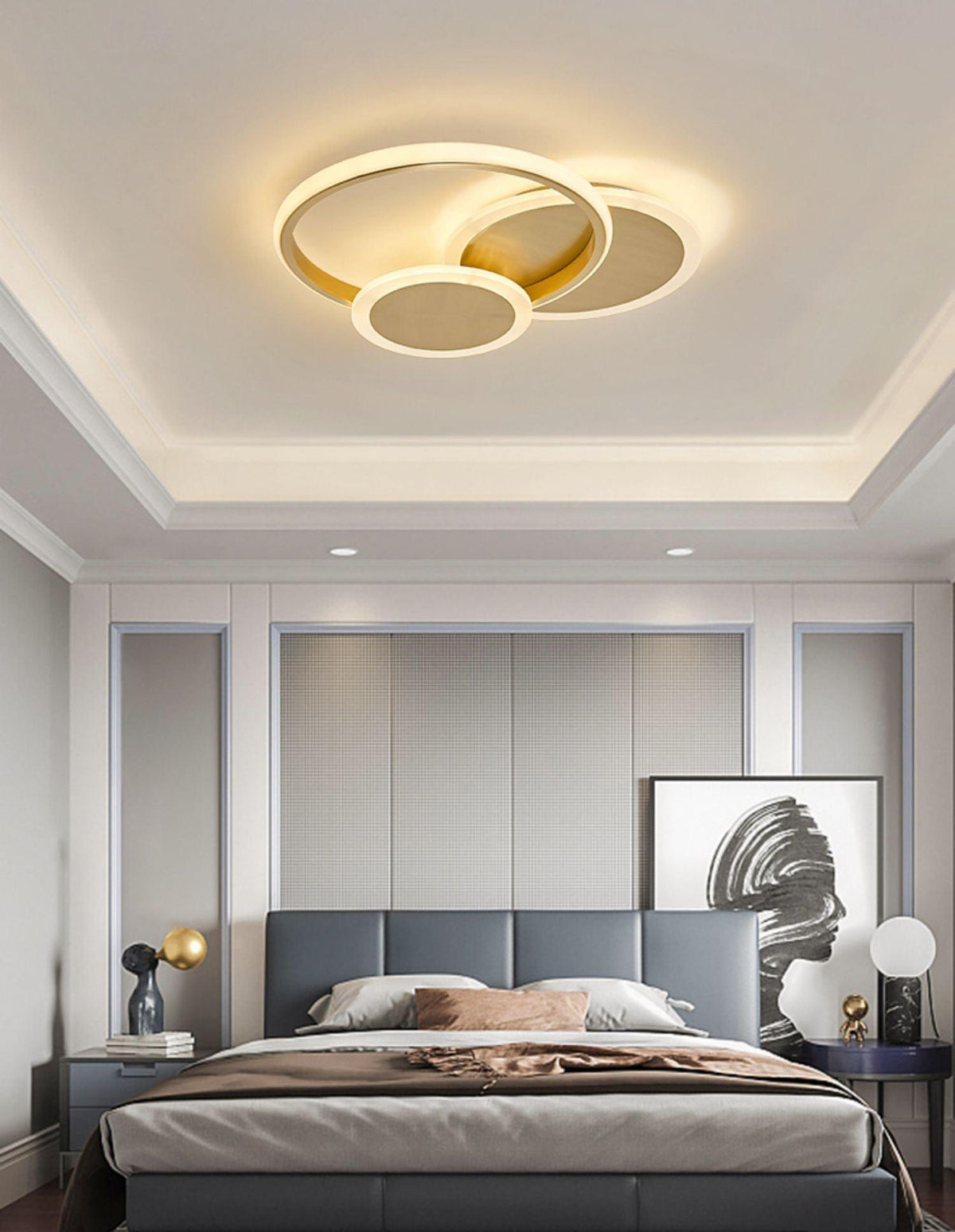 Insk Art Circles LED lampa sufitowa