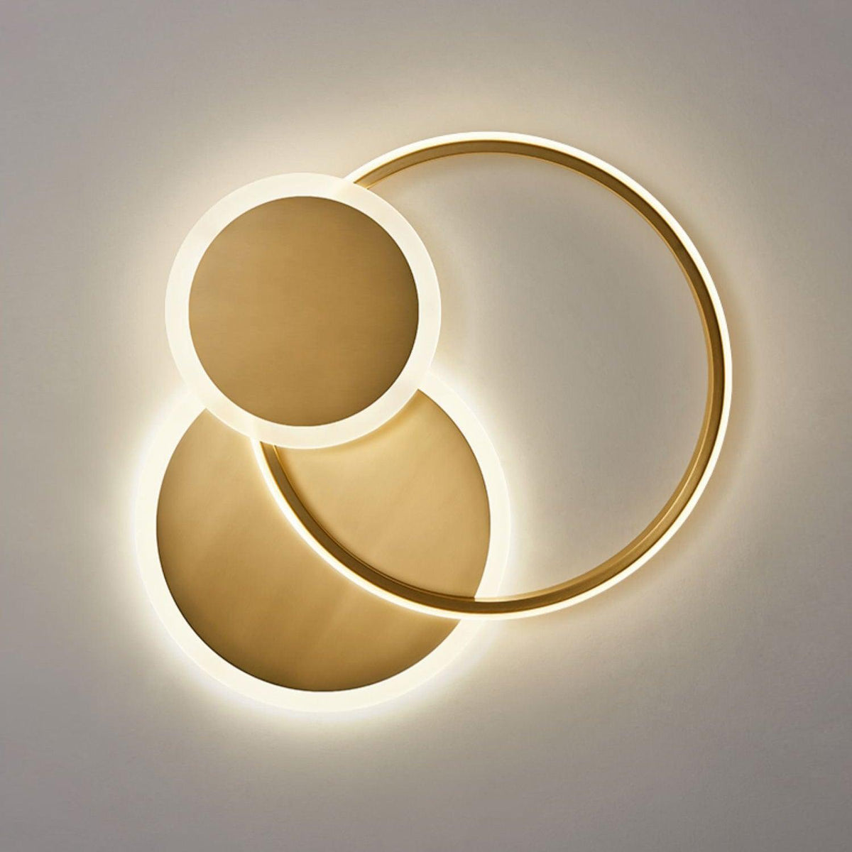 Insk Art Circles LED lampa sufitowa