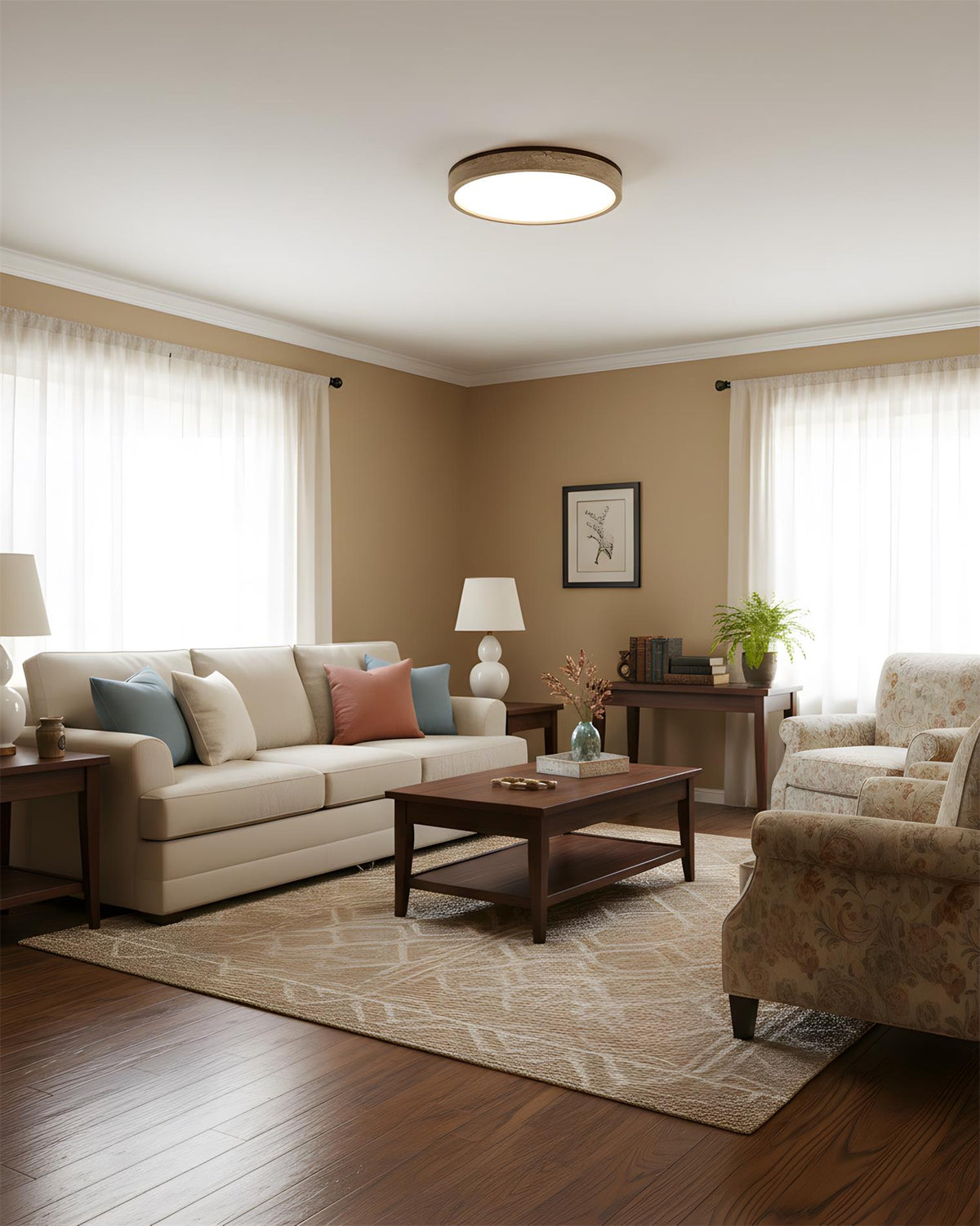 Lampa sufitowa Travertine