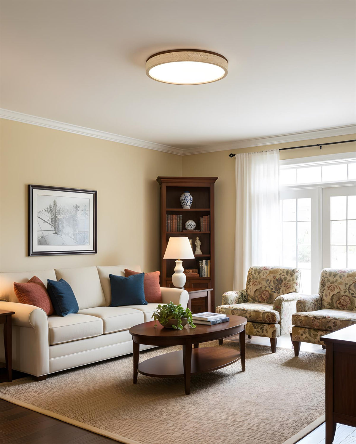 Lampa sufitowa Travertine