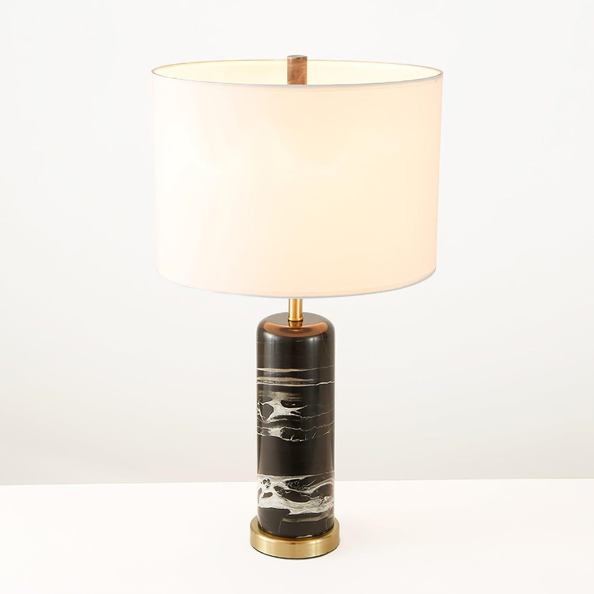 Aclo nowoczesna lampa stołowa z marmuru