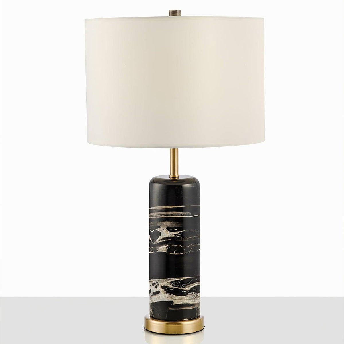 Aclo nowoczesna lampa stołowa z marmuru