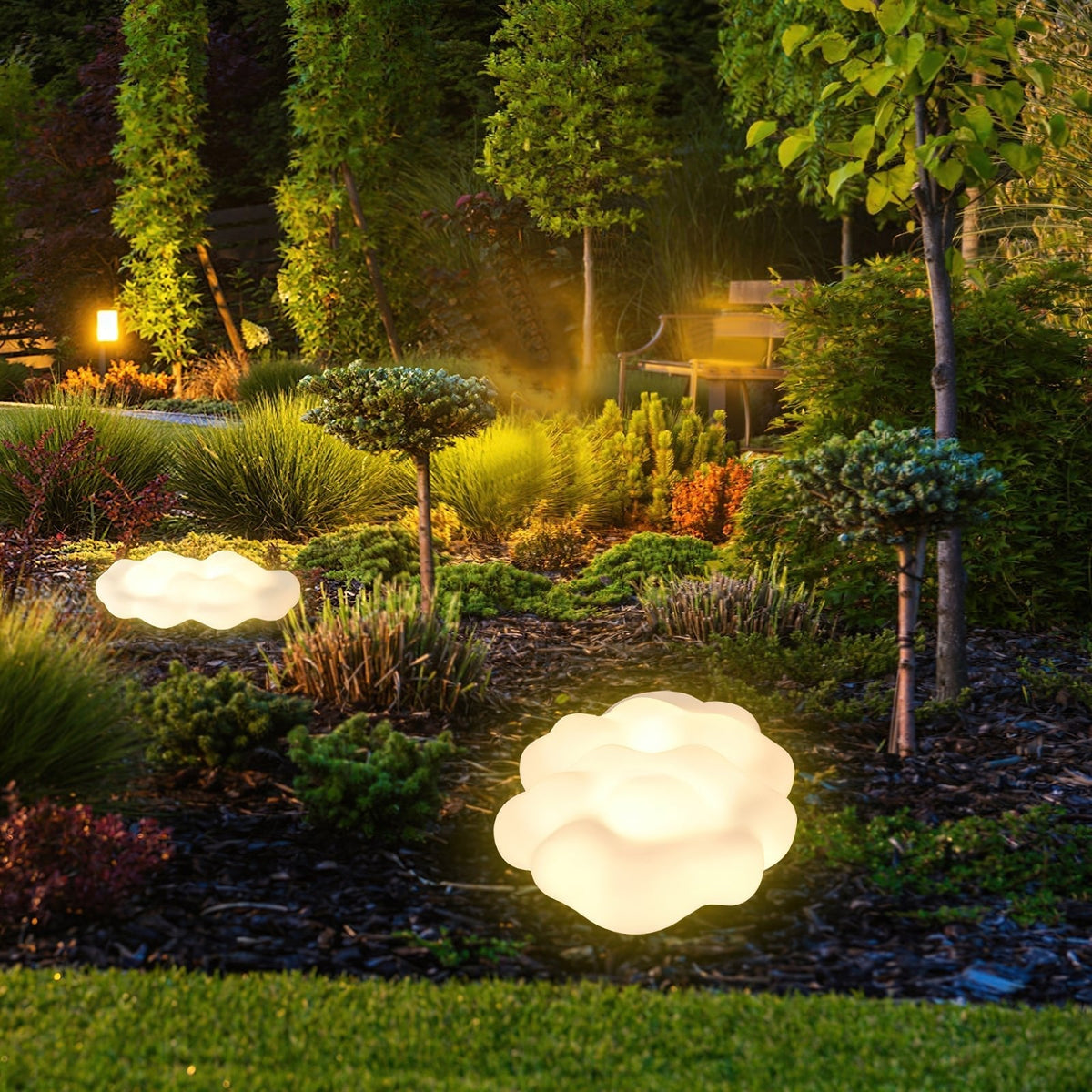 Ulphaion Elegance Cloud zewnętrzna lampa stojąca