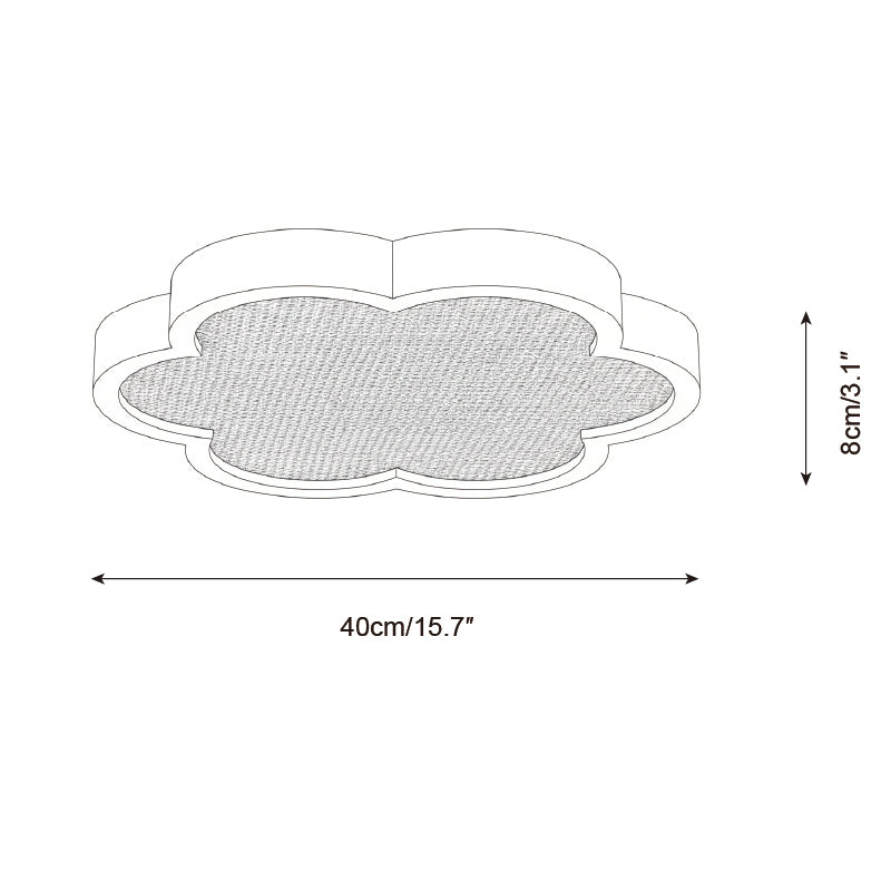 Clover lampa sufitowa