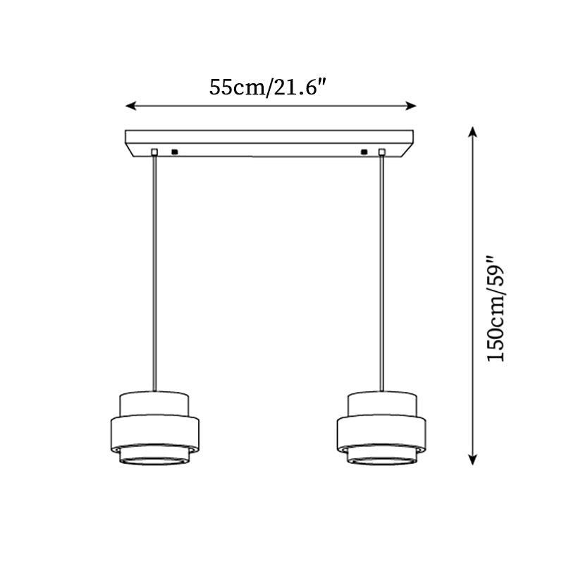 Perra Travertine lampa wisząca